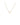 XS LINK AND PRONG SET WHITE DIAMOND BAGUETTE NECKLACE 16"