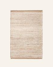 Load image into Gallery viewer, RIDGE MAT IN NATURAL &amp; WHITE, 2&#39;7&quot; X 4&#39;