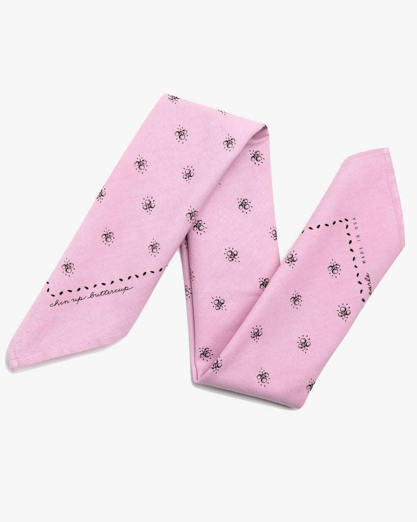 CHIN UP BUTTERCUP BANDANA