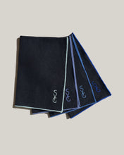 Load image into Gallery viewer, AS X SYG NAVY LINEN NAPKINS