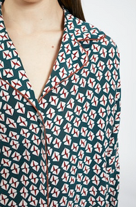 PRISMS BUTTON DOWN IN JUNIPER