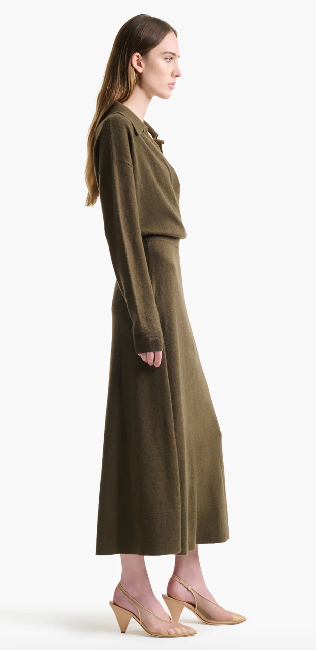 MADLEEN DRESS TWISTED VINE MELANGE