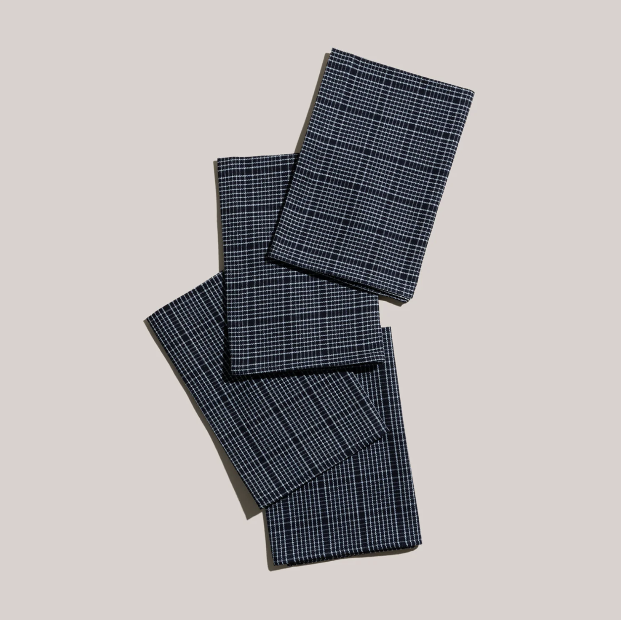 HERITAGE PLAID NAPKINS S/4
