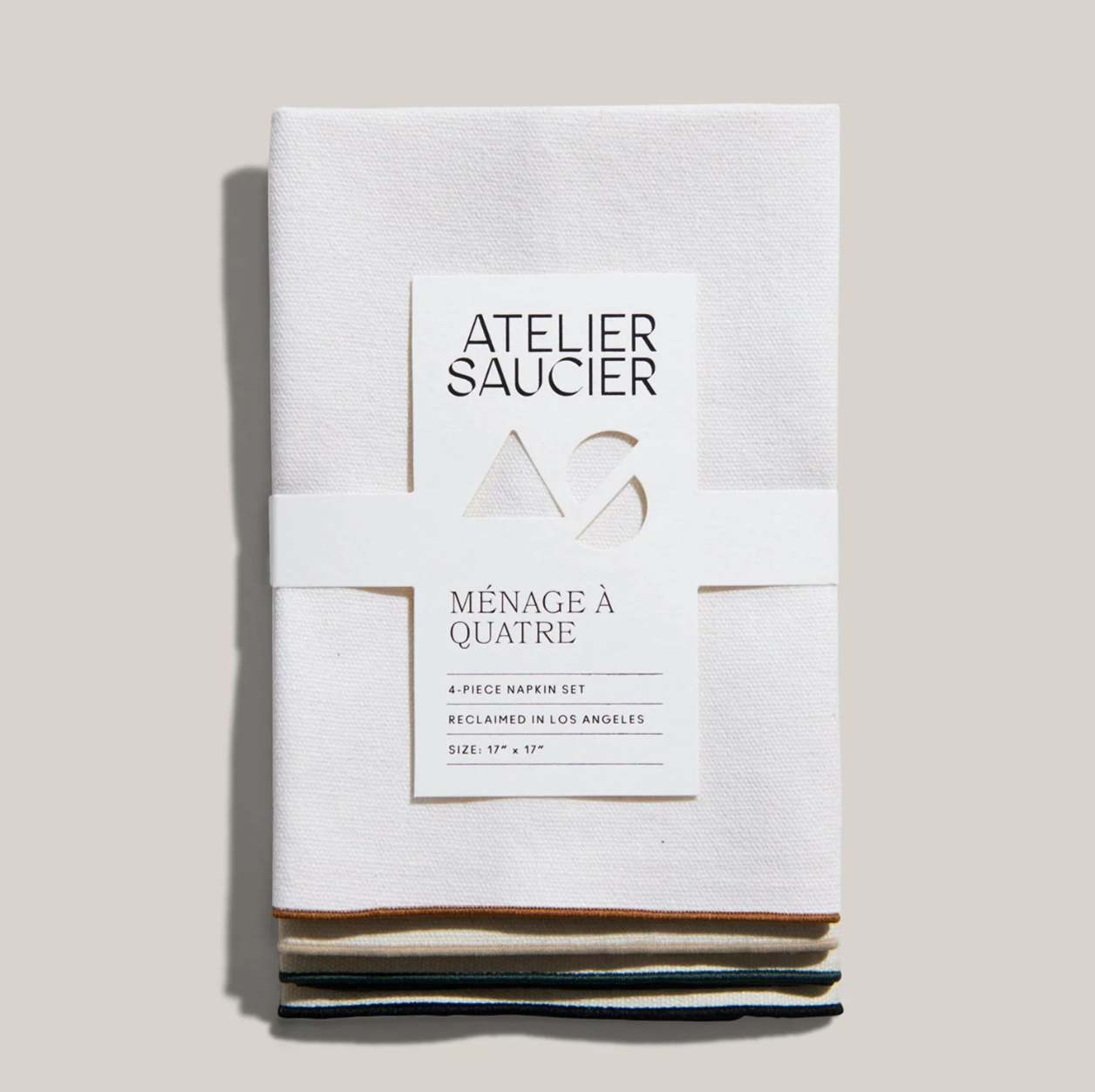 MOJAVE BURLAP NAPKINS S/4
