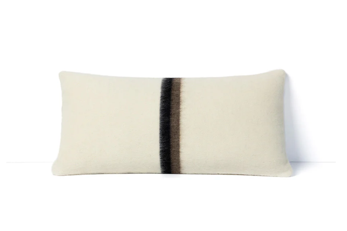 YAMA HEIRLOOM 23" X 11" THROW PILLOW EARTH