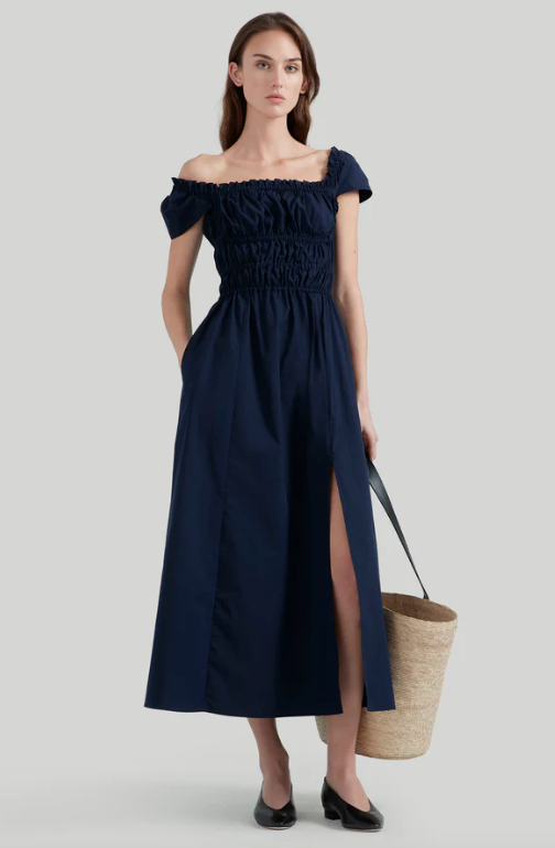 LILY DRESS BERRY BLUE