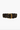 TWIST BRAID BELT MAHOGANY