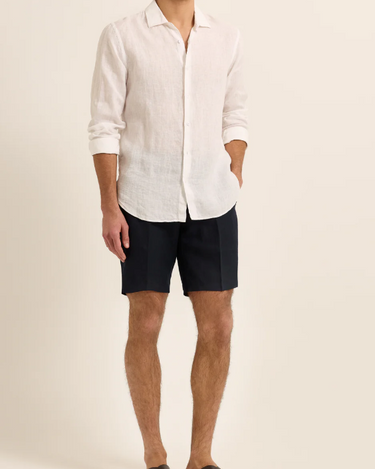 GILES LINEN SHIRT WHITE