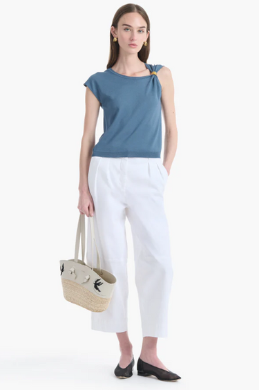 RINALDI TOP ASH BLUE