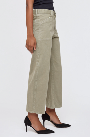 POMONOK GUSSET CARGO PANTS KHAKI