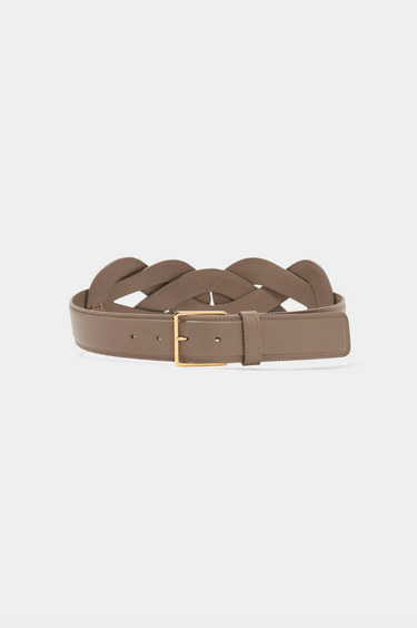 LOOPY BELT TAUPE
