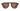 HARDING SUN in BLACK/SEMI-FLAT PURE REDWOOD