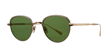 WELLS J SUN in RADIANT GOLD/SEMI-FLAT PURE GREEN