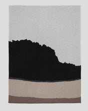 Load image into Gallery viewer, VALATZU SANNA BAY LAMBSWOOL CASHMERE THROW DARK NATURAL