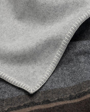 Load image into Gallery viewer, VALATZU SANNA BAY LAMBSWOOL CASHMERE THROW DARK NATURAL