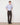 ALEX COTTON OXFORD STRIPED SHIRT WHITE/BLUE