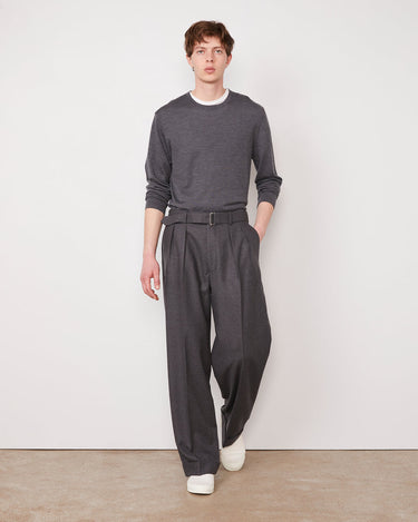NASH PANTS MID HEATHER GREY