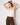 LOA WOOL SCALLOP KNITTED TOP CREAM