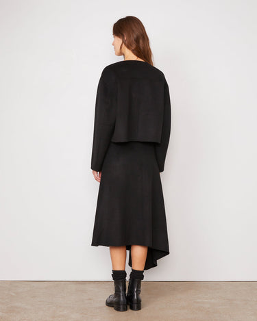 JOELLA DOUBLE SPLIT JACKET BLACK