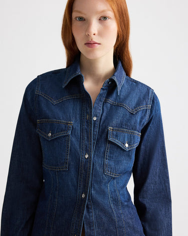 MUSTANG SALLY SHIRT DARK WASH
