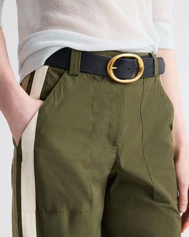 ISABELLE PANTS MILITARY GREEN