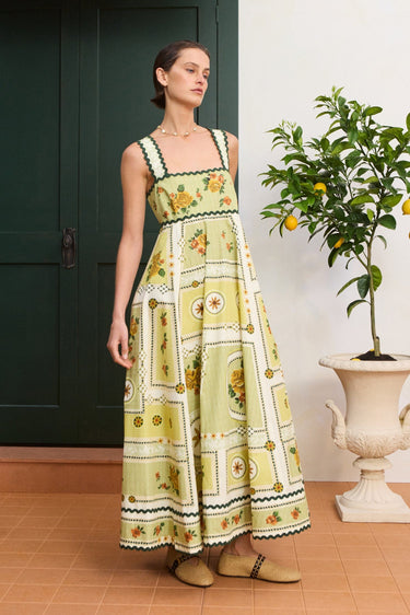 DIXIE SUMMER DRESS CITRUS