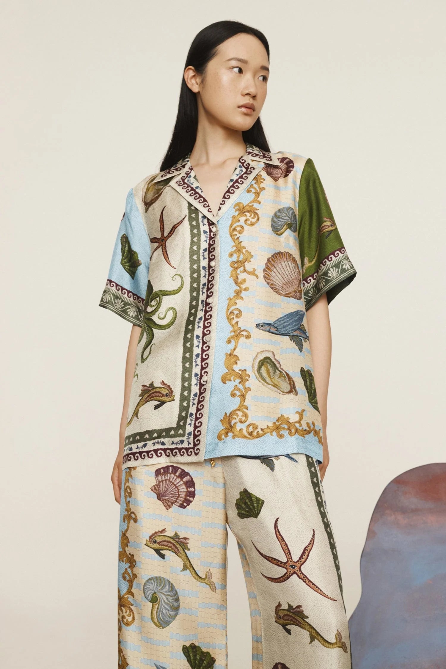 BATH HOUSE SILK SHIRT
