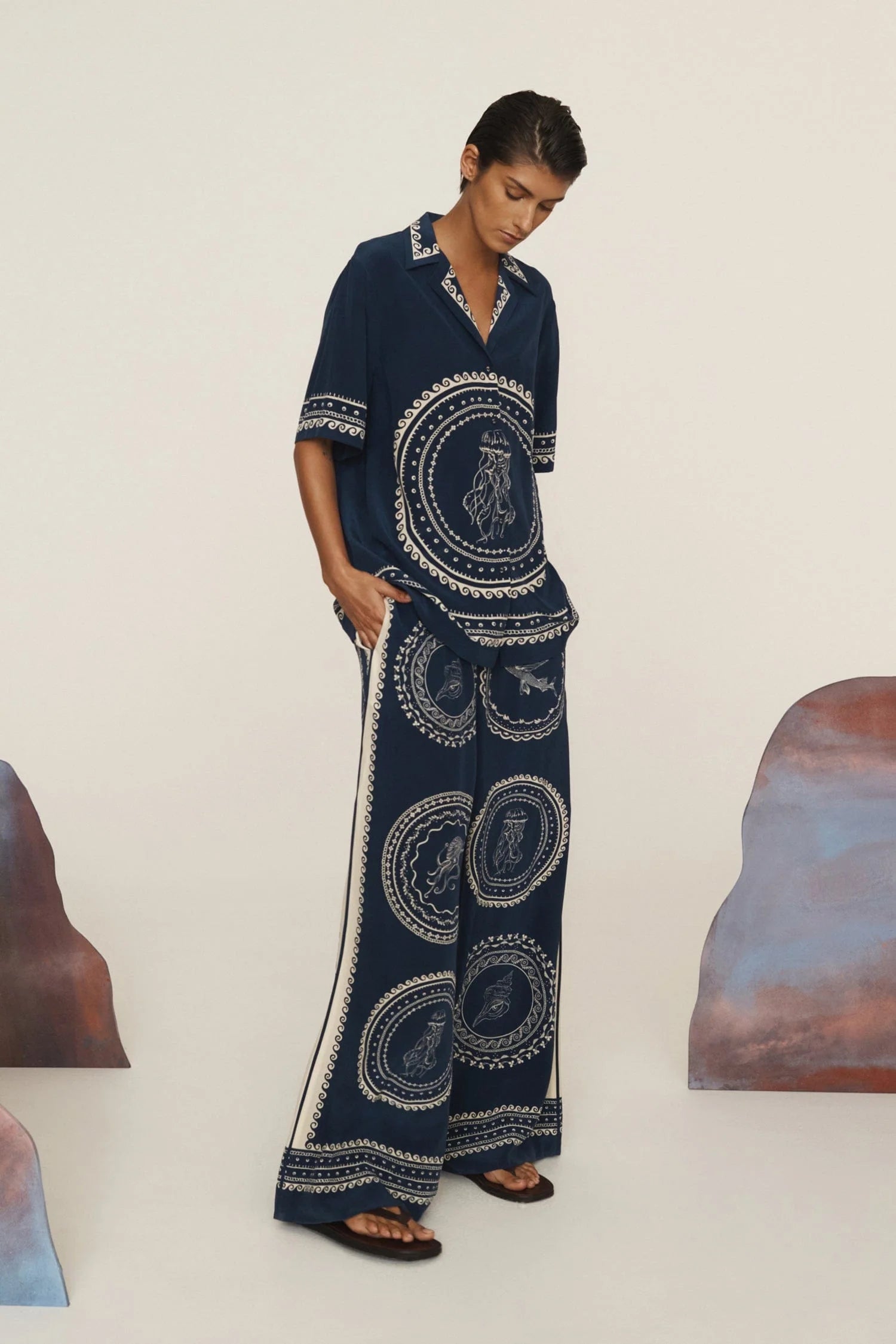 OCEANE SILK SHIRT