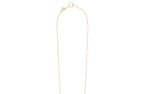Load image into Gallery viewer, FLOTADORA NECKLACE BUBBLEGUM PINK/BOTTLE GREEN