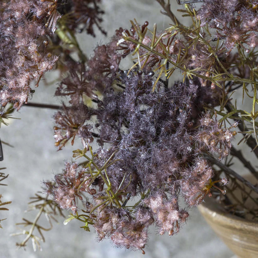 ARTIFICIAL QUEEN ANNE'S LACE, PURPLE