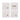 Western Embroidered Cocktail Napkins- Set of 4