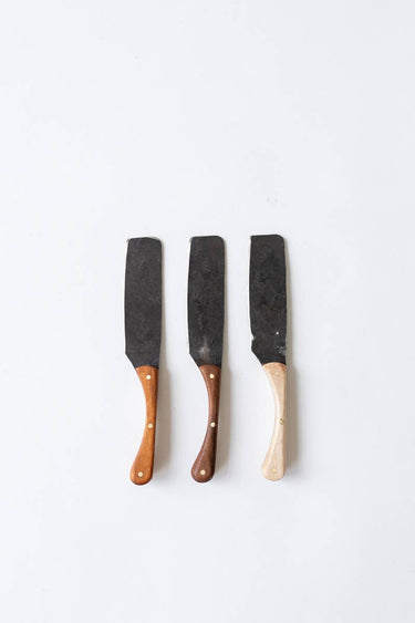 Hand Forged Spreader | Amish Made | Steel and Wood: Maple / Small