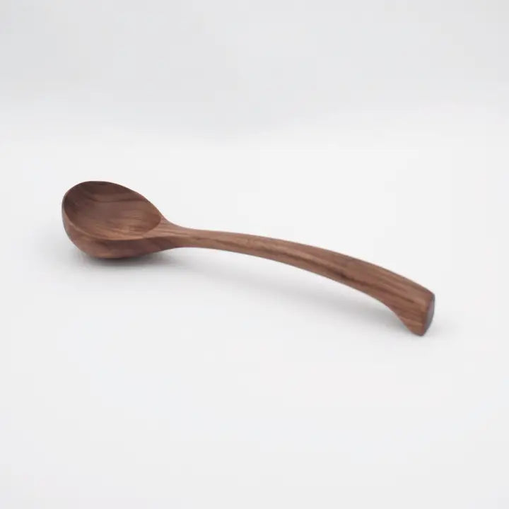 13" WALNUT WOOD LADLE