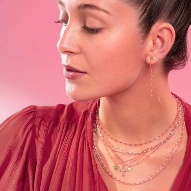 CLASSIC GIGI NECKLACE CANDY 16.5" YELLOW GOLD