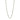 CLASSIC GIGI NECKLACE BLACK 16.5" YELLOW GOLD