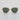 HARDY SUNGLASSES 22K GOLD/GREEN