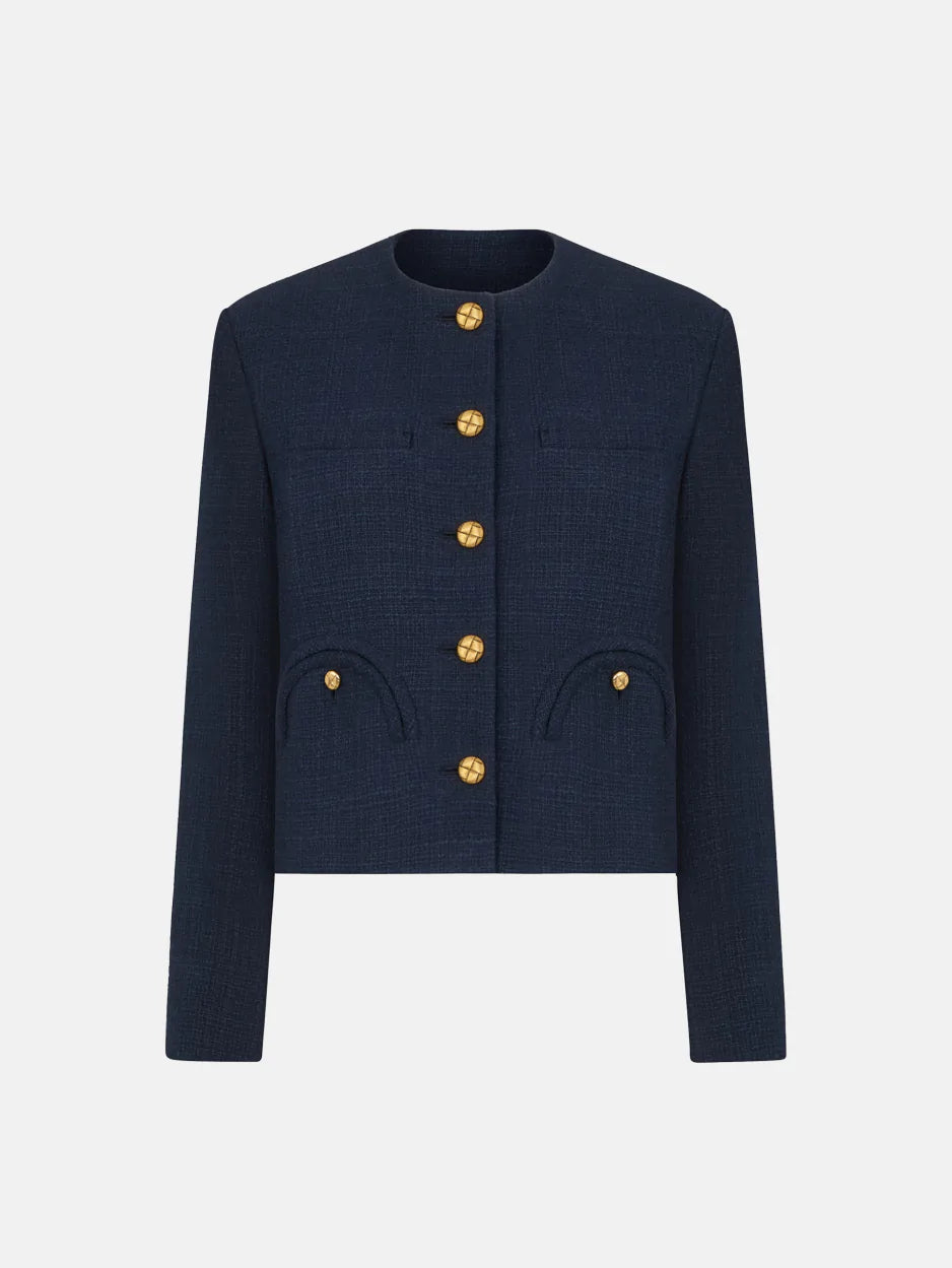 MISSY SHAMO BOLERO NAVY