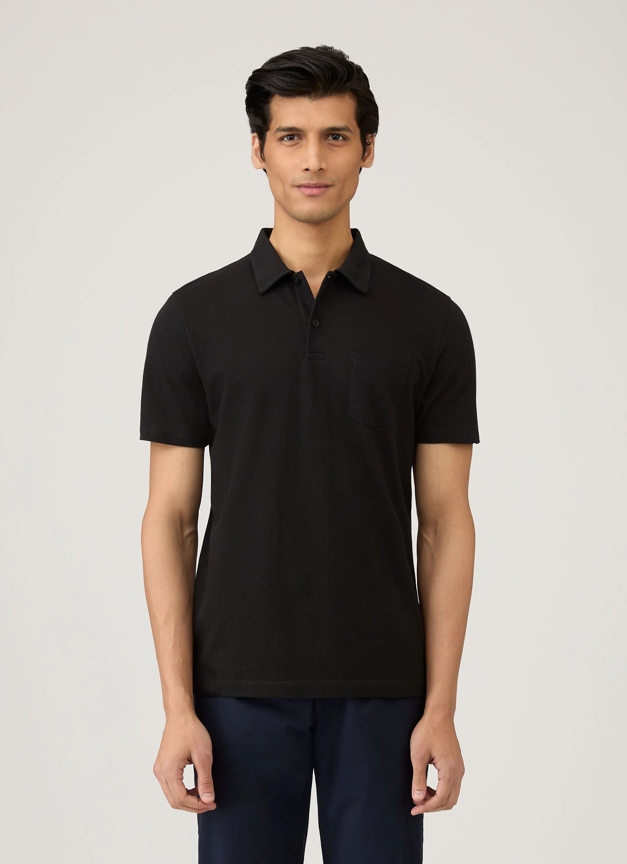 RIVIERA POLO SHIRT BLACK