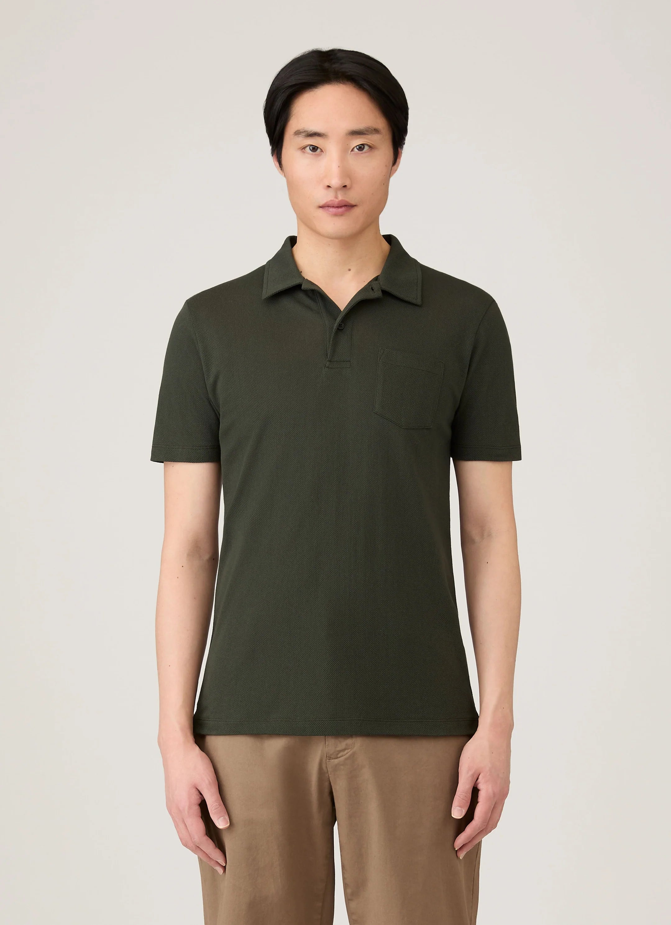 RIVIERA POLO SHIRT DARK GREEN