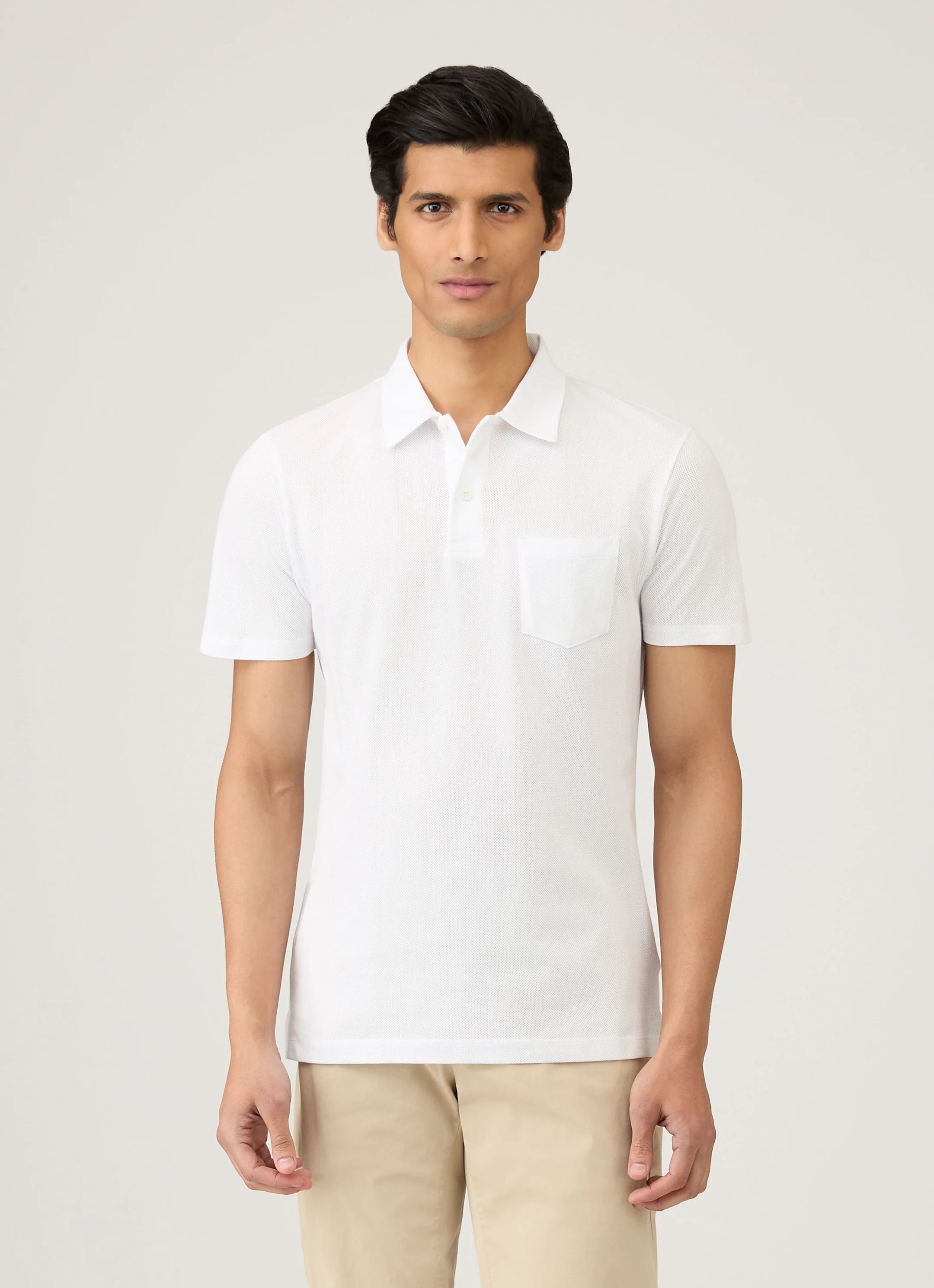 RIVIERA POLO SHIRT WHITE