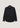 BRUSHED COTTON FLANNEL SHIRT BLACK