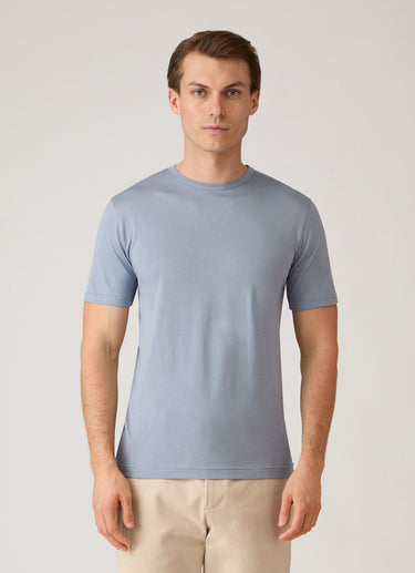 SHORT SLEEVE CLASSIC T-SHIRT POWDER BLUE