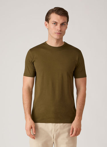 SHORT SLEEVE CLASSIC T-SHIRT LODEN GREEN