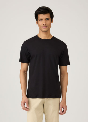 SEA ISLAND T-SHIRT BLACK