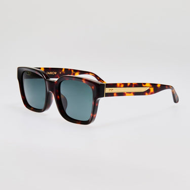NATHAN SUNGLASSES DARK TORTOISESHELL