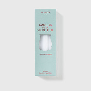 MADELEINE TAPER IN WHITE, SET OF 6