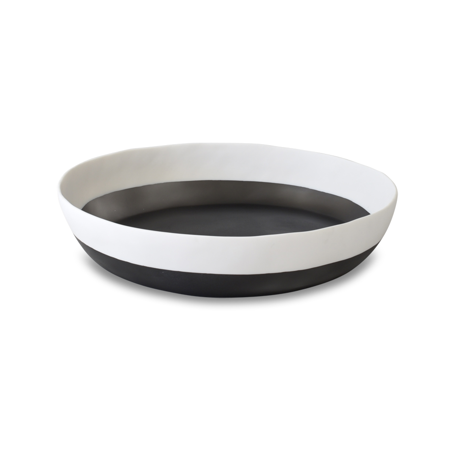 PURIST DUO EXTRA LARGE BOWL, GREY/WHITE