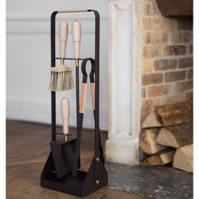 Load image into Gallery viewer, EMMA FIREPLACE COMPANION SET IN NATURAL