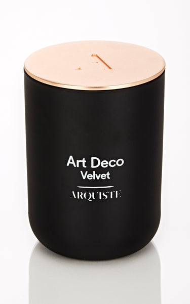 ART DECO VELVET CANDLE