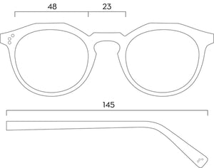 ERROL SUNGLASSES - BURNT PALM